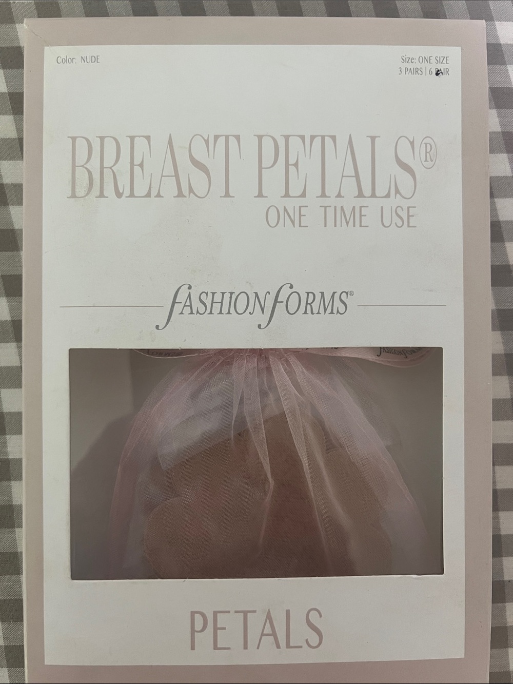Fashion Forms Breast Petals Disposable Nipple Covers - Nude/Blush